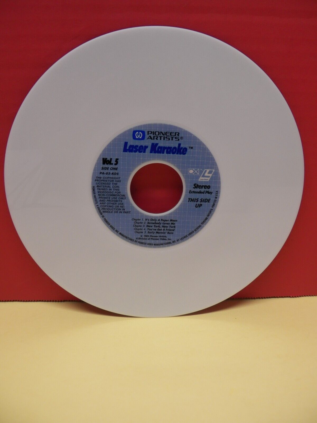 Lot of 7 Karaoke Laser Discs 60s, 70s & 80s Hits/Standards/Christmas, etc. Lot of 7 Karaoke Laser Discs 60s, 70s & 80s Hits/Standards/Christmas, etc.