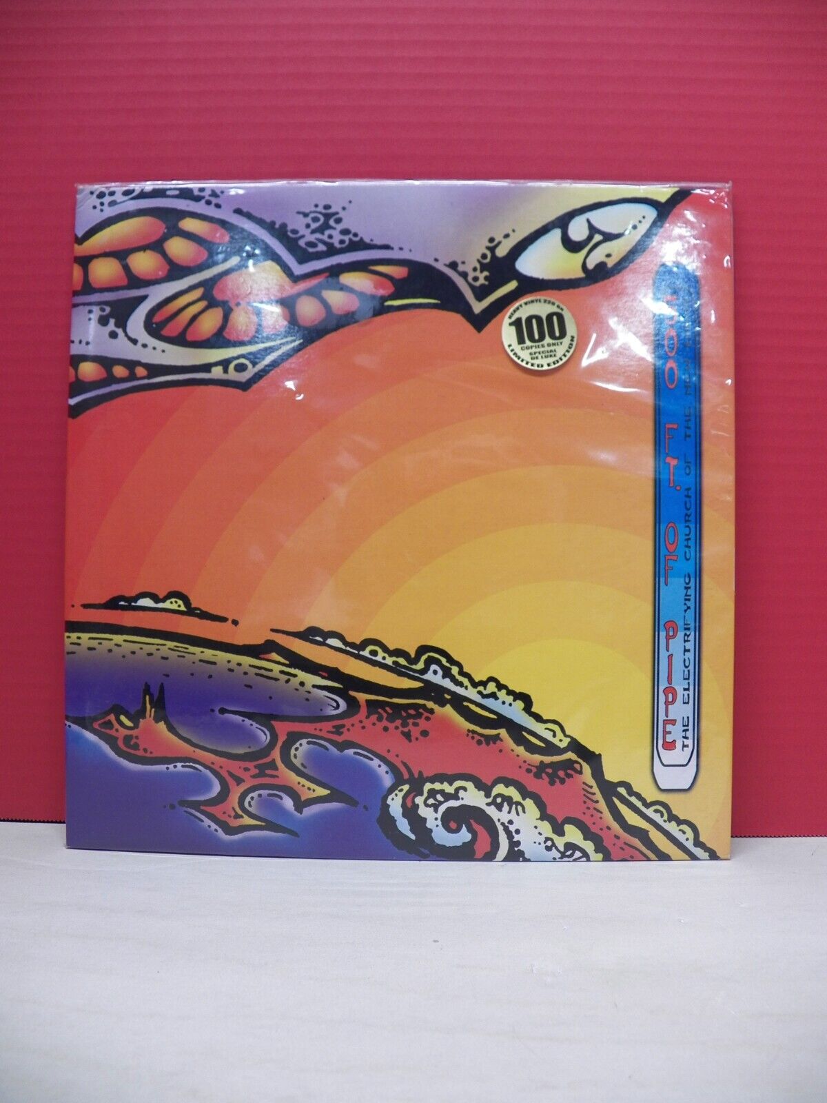 12" LP EX 500 Ft. Of Pipe The Electrifying Church Of The New Light 2003 Numbered 12" LP EX 500 Ft. Of Pipe The Electrifying Church Of The New Light 2003 Numbered