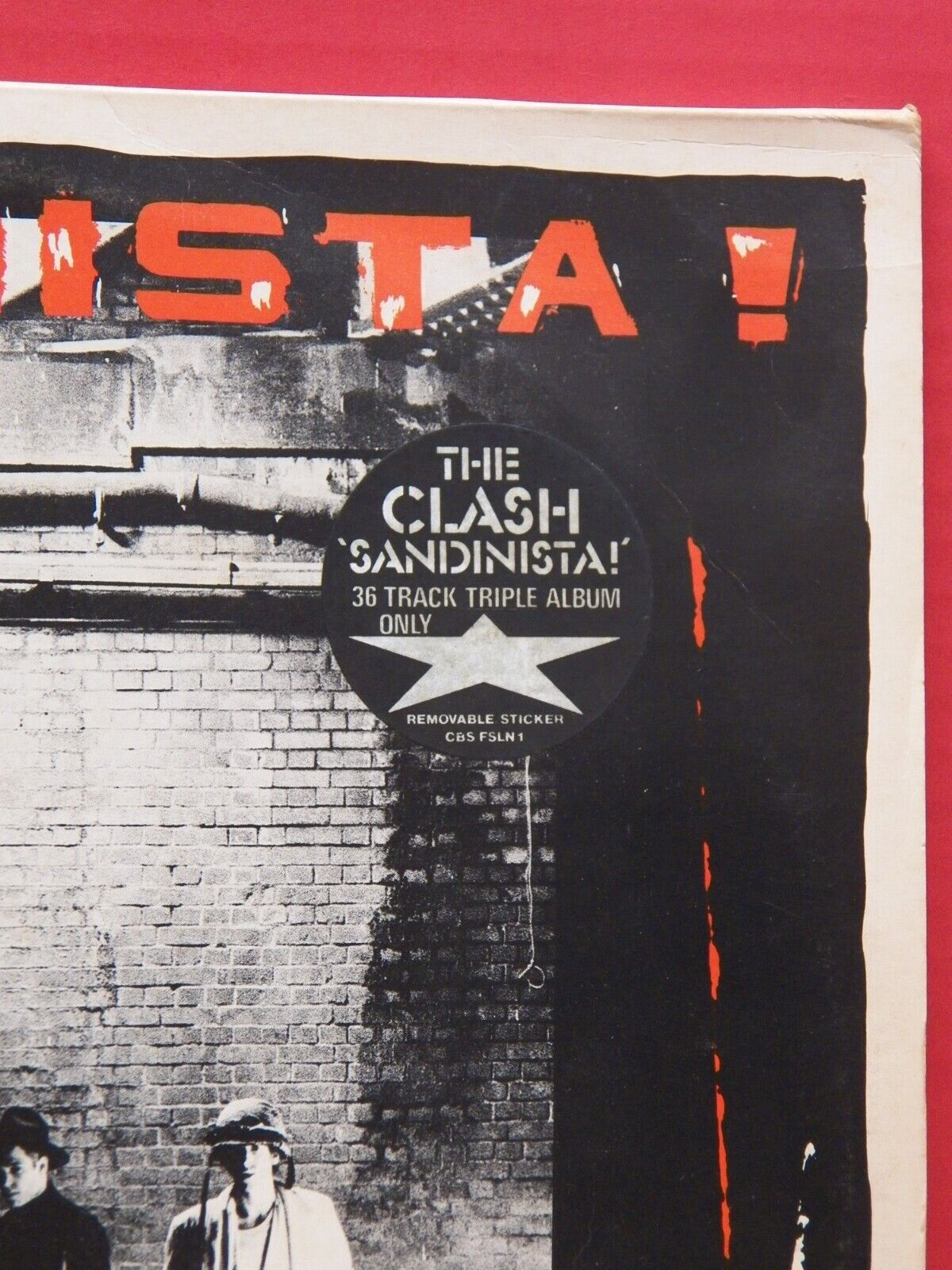 12" 3xLP VG++/EX The Clash Sandinista! 1980 CBS UK Import FSLN 1/E3X 37037 12" 3xLP VG++/EX The Clash Sandinista! 1980 CBS UK Import FSLN 1/E3X 37037