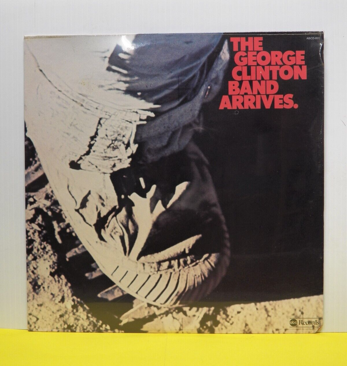 Sealed 12" LP George S. Clinton The George Clinton Band Arrives 1974 ABC Records Sealed 12" LP George S. Clinton The George Clinton Band Arrives 1974 ABC Records