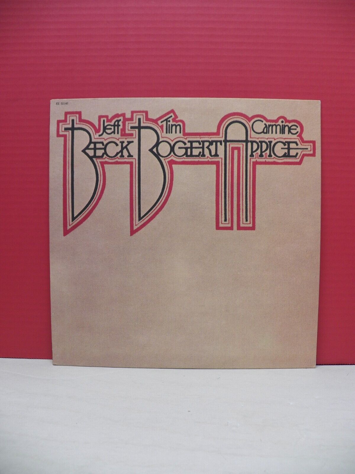 12" LP EX Beck, Bogert & Appice Beck, Bogert & Appice Epic Reissue KE 32140 12" LP EX Beck, Bogert & Appice Beck, Bogert & Appice Epic Reissue KE 32140