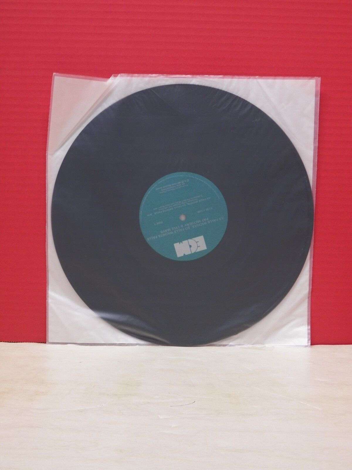 12" M- Pat Metheny & Lyle Mays As Falls Wichita, So Falls Wichita Falls 1981 ECM 12" M- Pat Metheny & Lyle Mays As Falls Wichita, So Falls Wichita Falls 1981 ECM