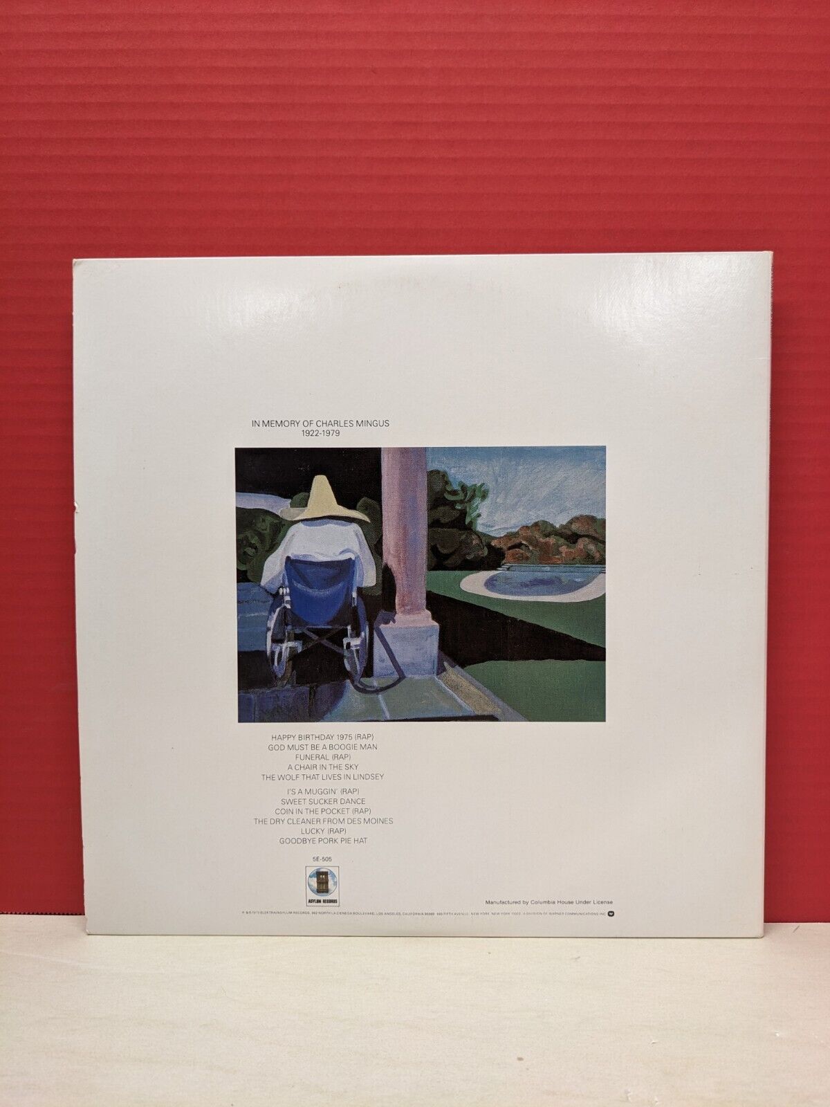 12" LP EX Joni Mitchell Mingus 1979 Asylum Columbia House Record Club 5E-505 12" LP EX Joni Mitchell Mingus 1979 Asylum Columbia House Record Club 5E-505