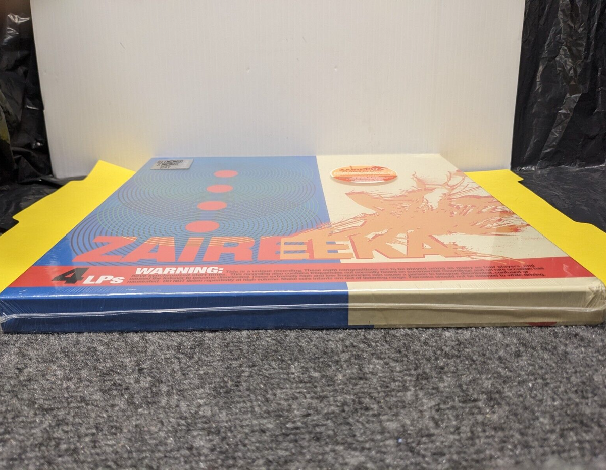 12" 4xLP Box Set Flaming Lips Zaireeka 2013 RSD Deluxe Ltd Ed Remastered Colored 12" 4xLP Box Set Flaming Lips Zaireeka 2013 RSD Deluxe Ltd Ed Remastered Colored