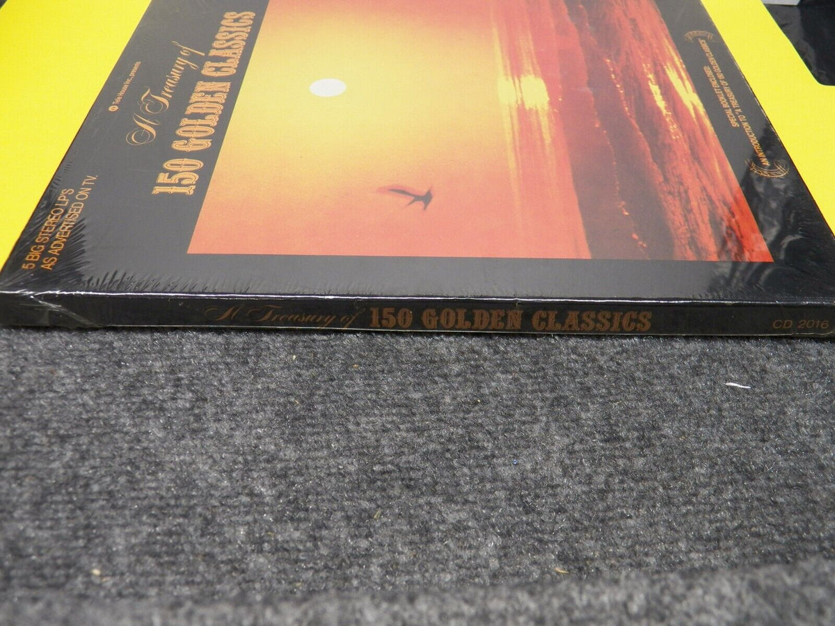12" 5xLP Set Various Artists A Treasury Of 150 Golden Classics 1973 Tele House 12" 5xLP Set Various Artists A Treasury Of 150 Golden Classics 1973 Tele House