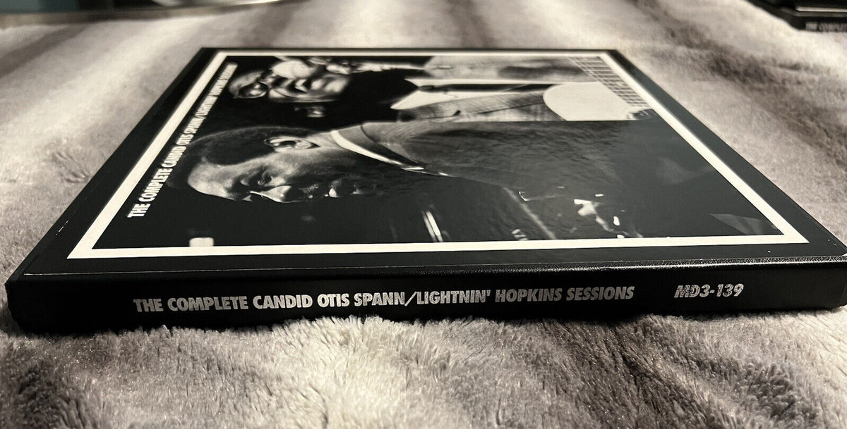 NM Mosaic 3 CD Box Set The Complete Candid Otis Spann Lightnin Hopkins Sessions NM Mosaic 3 CD Box Set The Complete Candid Otis Spann Lightnin Hopkins Sessions