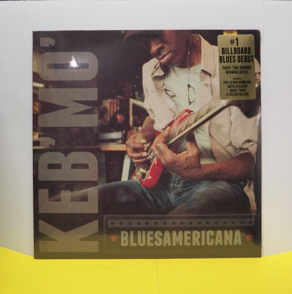 Sealed 12" LP Keb' Mo' Bluesamericana 2014 Kind Of Blue Music 728028343786 Sealed 12" LP Keb' Mo' Bluesamericana 2014 Kind Of Blue Music 728028343786