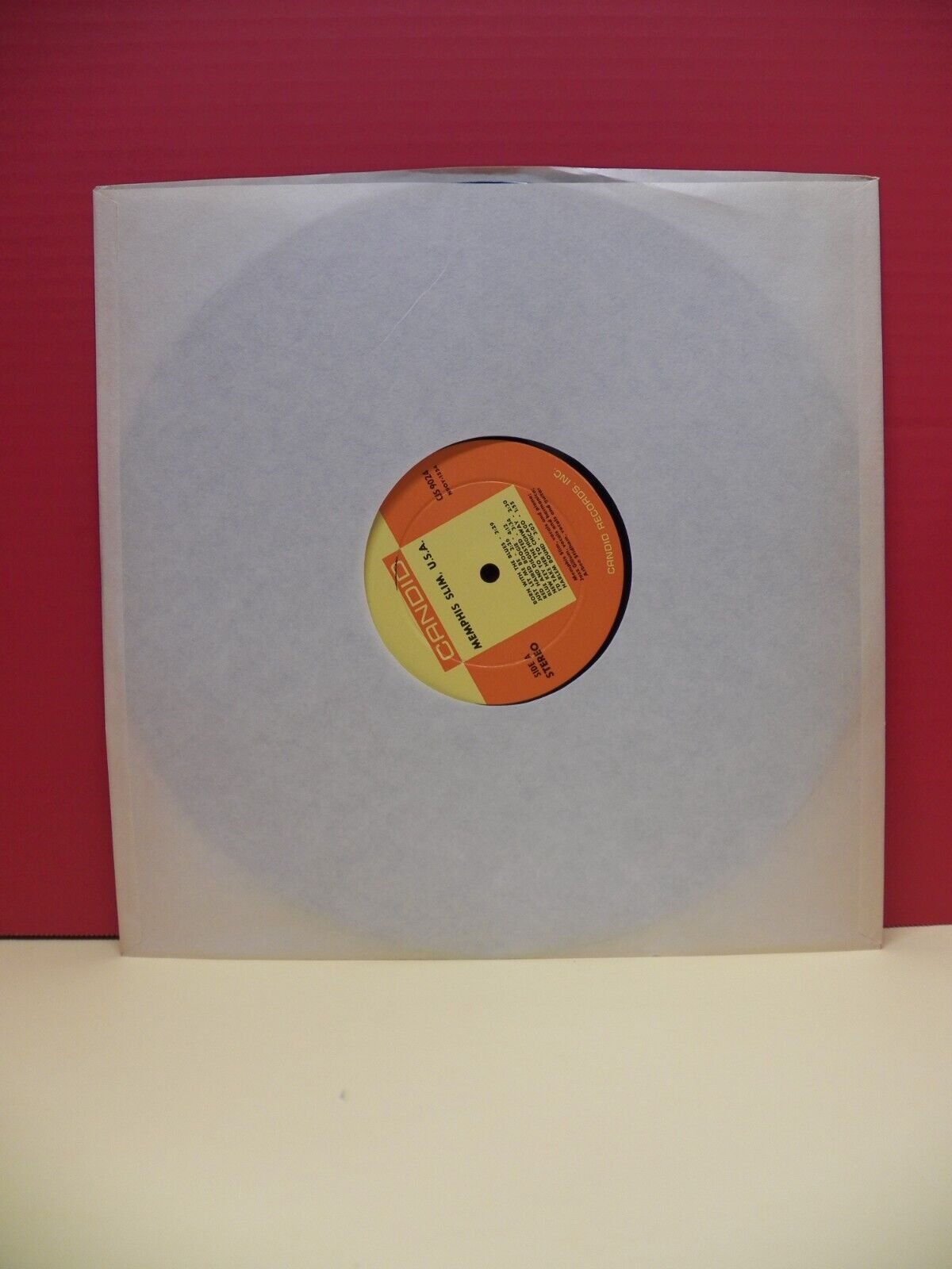 12" LP EX Memphis Slim Memphis Slim, U.S.A. 1961 Candid Stereo CJS 9024 12" LP EX Memphis Slim Memphis Slim, U.S.A. 1961 Candid Stereo CJS 9024