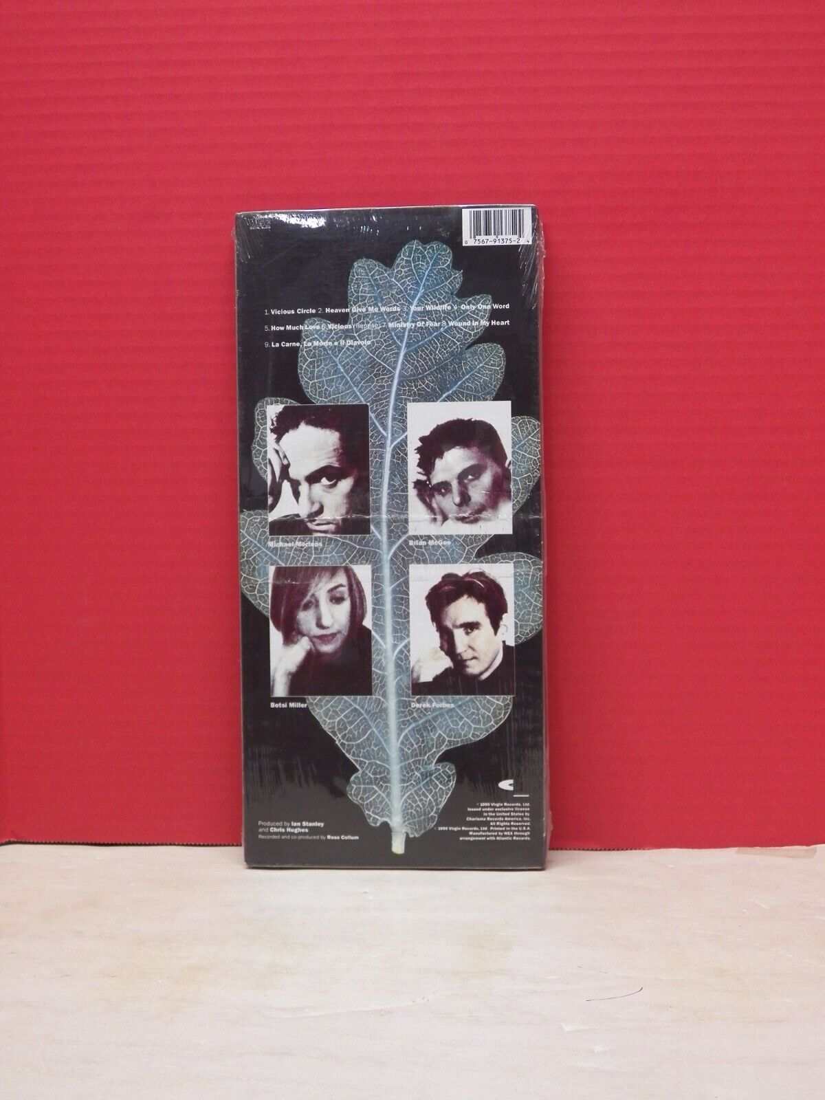 Sealed CD Longbox Propaganda 1234 1990 Charisma 2-91375 Sealed CD Longbox Propaganda 1234 1990 Charisma 2-91375
