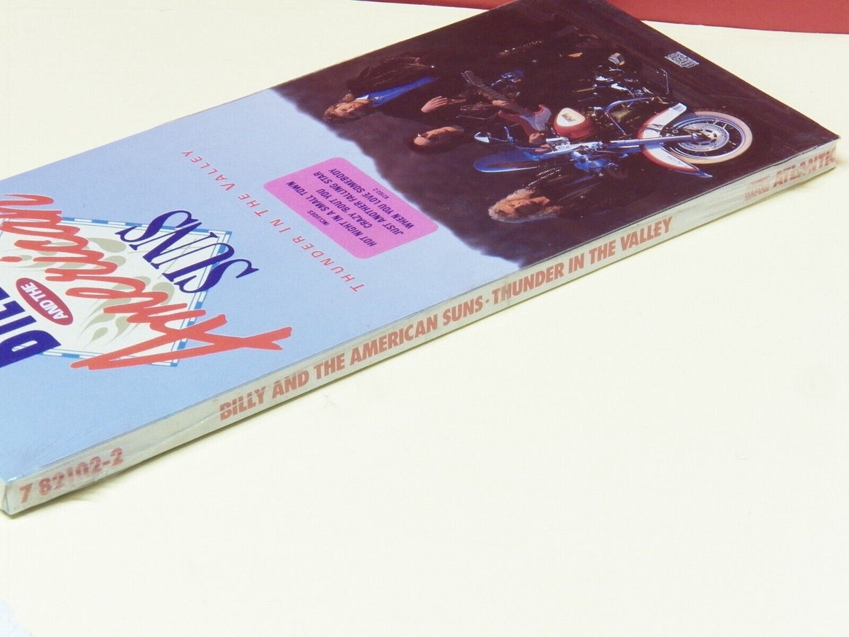Sealed CD Longbox Billy & The American Suns Thunder In The Valley 1990 Atlantic Sealed CD Longbox Billy & The American Suns Thunder In The Valley 1990 Atlantic