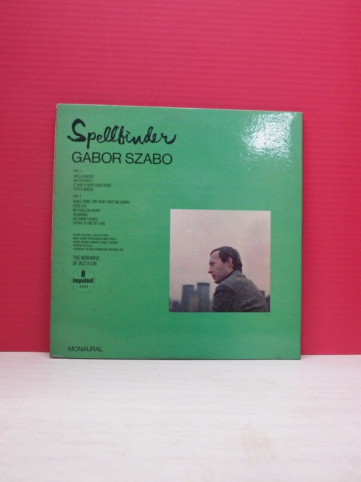 12" LP VG++/EX Gabor Szabo Spellbinder 1966 Impulse! Mono A-9123 12" LP VG++/EX Gabor Szabo Spellbinder 1966 Impulse! Mono A-9123