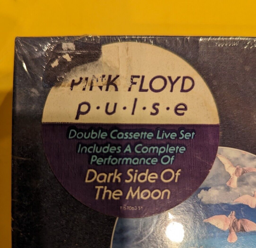 Rare Sealed 2 Cassette Long Box Pink Floyd Pulse 1995 Limited Edition C2T 67063 Rare Sealed 2 Cassette Long Box Pink Floyd Pulse 1995 Limited Edition C2T 67063