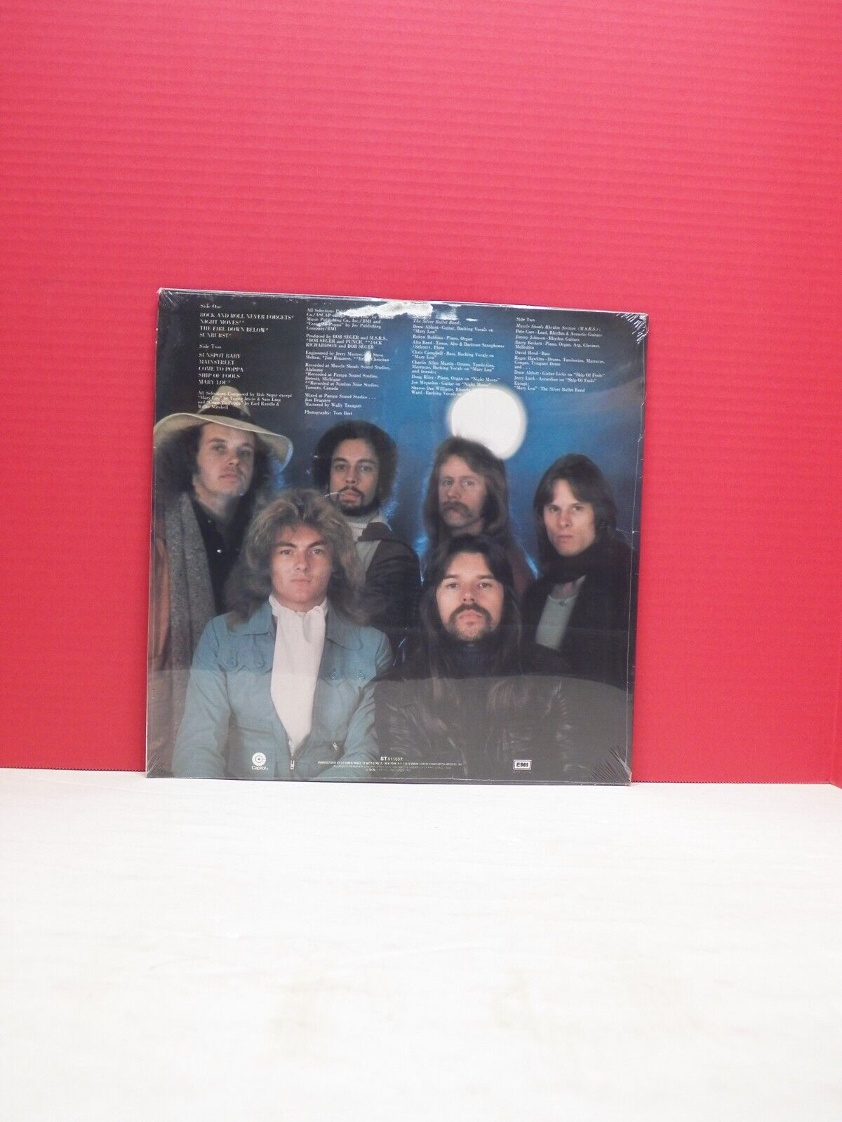 12" LP Bob Seger & The Silver Bullet Band Night Moves 1976 Capitol Club Edition 12" LP Bob Seger & The Silver Bullet Band Night Moves 1976 Capitol Club Edition