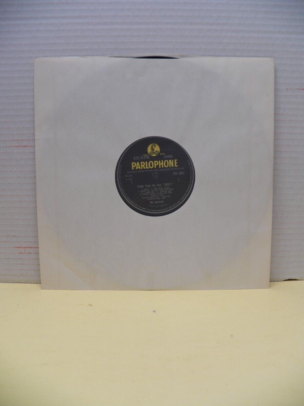 12" LP EX The Beatles Help! 1966 Parlophone Stereo UK Import 12" LP EX The Beatles Help! 1966 Parlophone Stereo UK Import