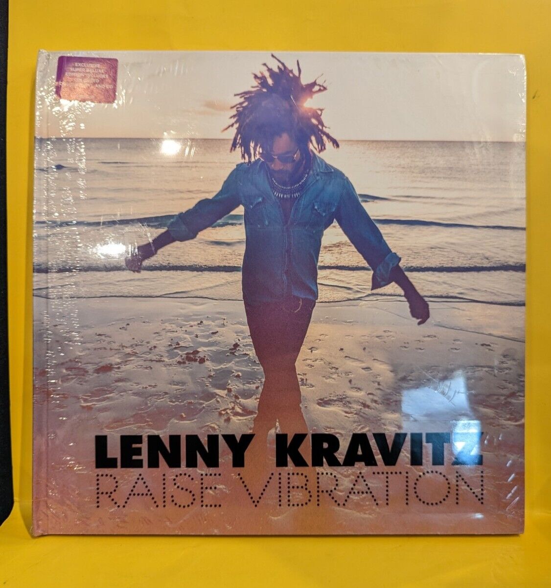 New Lenny Kravitz Raise Vibration Super Deluxe Edition Clear & Purple Vinyl & CD New Lenny Kravitz Raise Vibration Super Deluxe Edition Clear & Purple Vinyl & CD