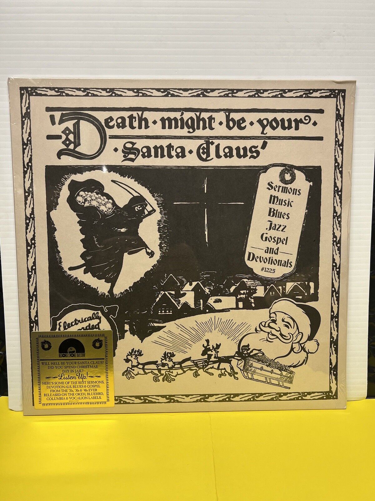12" LP Various Artists Death Might Be Your Santa Claus 2012 Legacy RSD Numbered 12" LP Various Artists Death Might Be Your Santa Claus 2012 Legacy RSD Numbered