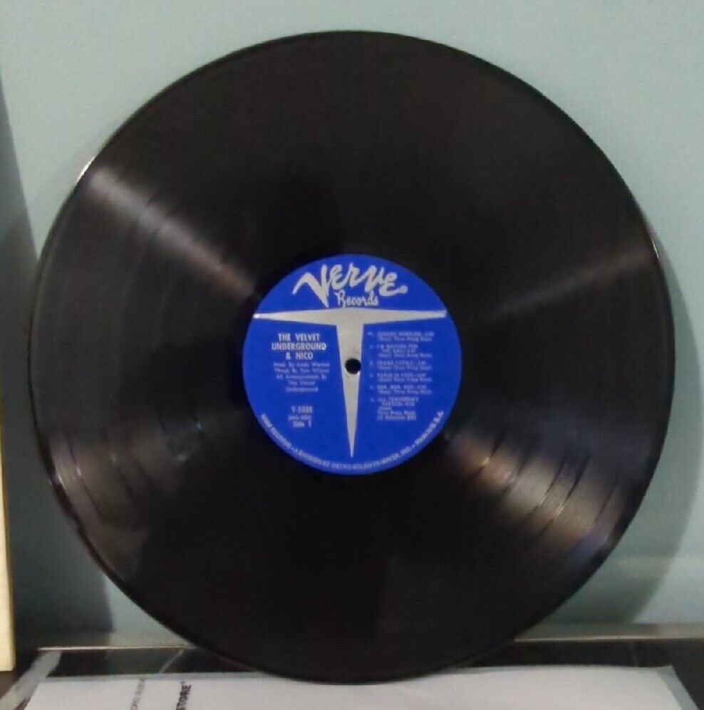 Ex Rare Vinyl Record LP The Velvet Underground & Nico Mono Sticker V-5008 Ex Rare Vinyl Record LP The Velvet Underground & Nico Mono Sticker V-5008