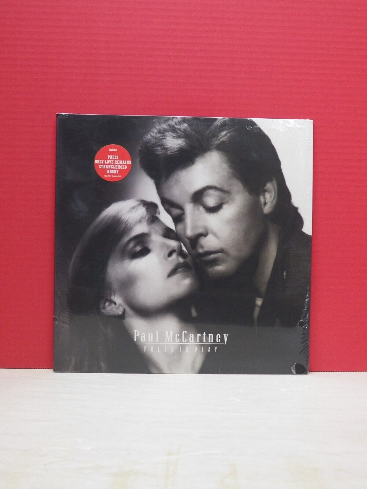 Sealed 12" LP Paul McCartney Press To Play 1986 MPL/Capitol PJAS-12475 Sealed 12" LP Paul McCartney Press To Play 1986 MPL/Capitol PJAS-12475
