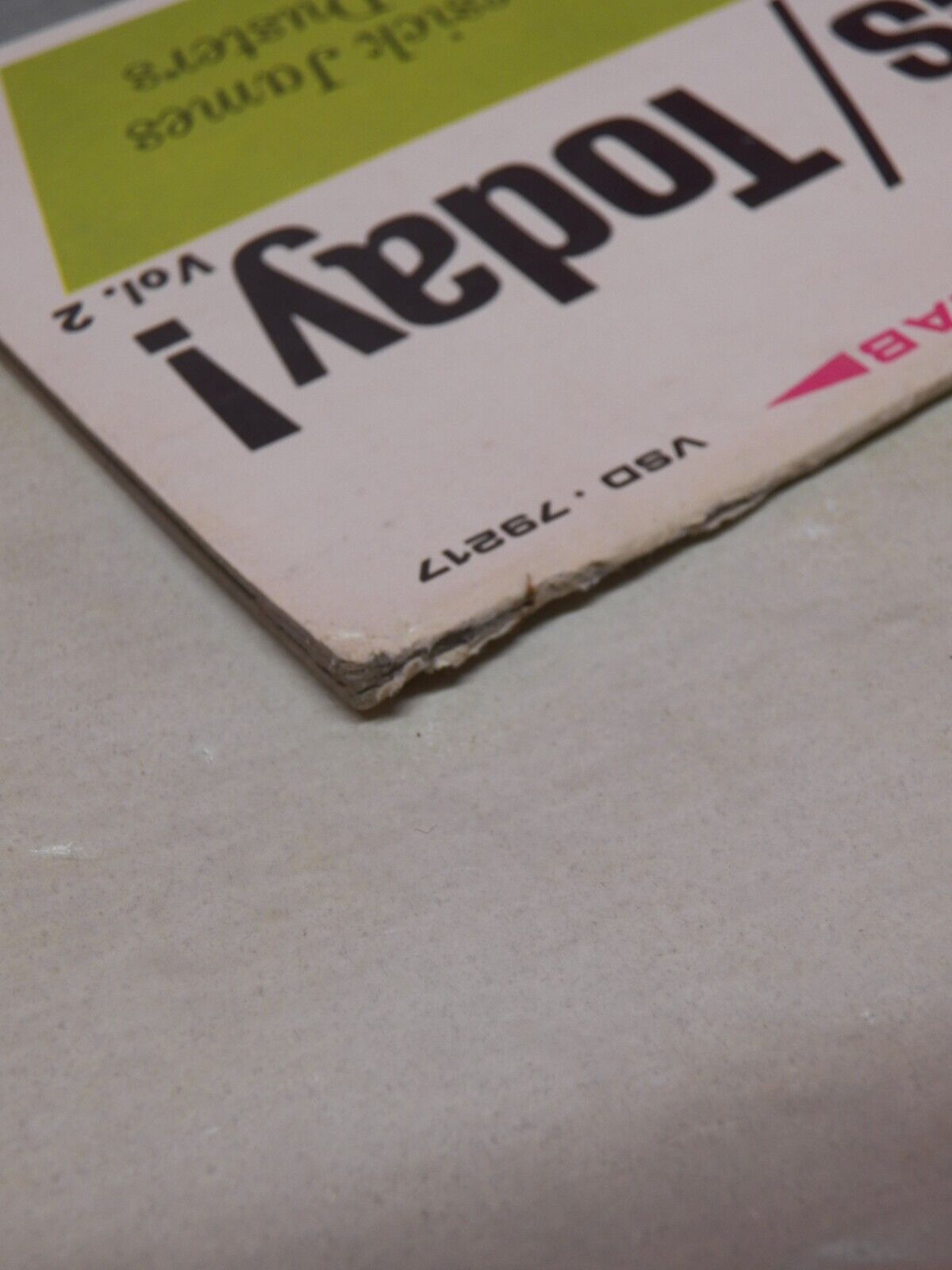 12" LP EX Chicago / The Blues / Today! Vol. 2 1968 Vanguard Stereo Reissue 12" LP EX Chicago / The Blues / Today! Vol. 2 1968 Vanguard Stereo Reissue