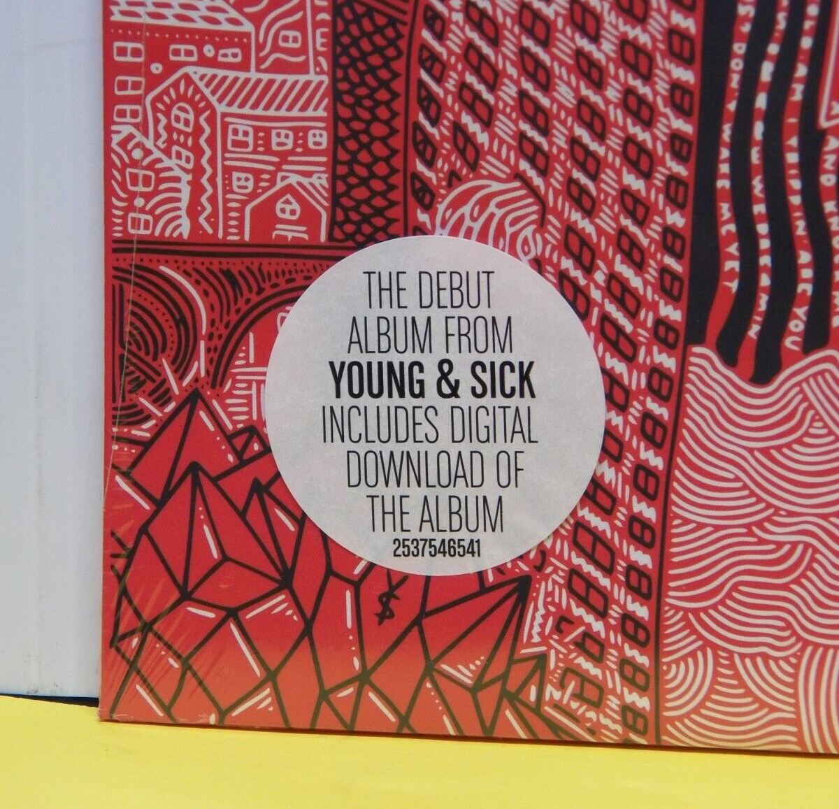 Sealed 12" LP Young & Sick Young & Sick 2014 Harvest Red Vinyl 2537546541 Sealed 12" LP Young & Sick Young & Sick 2014 Harvest Red Vinyl 2537546541