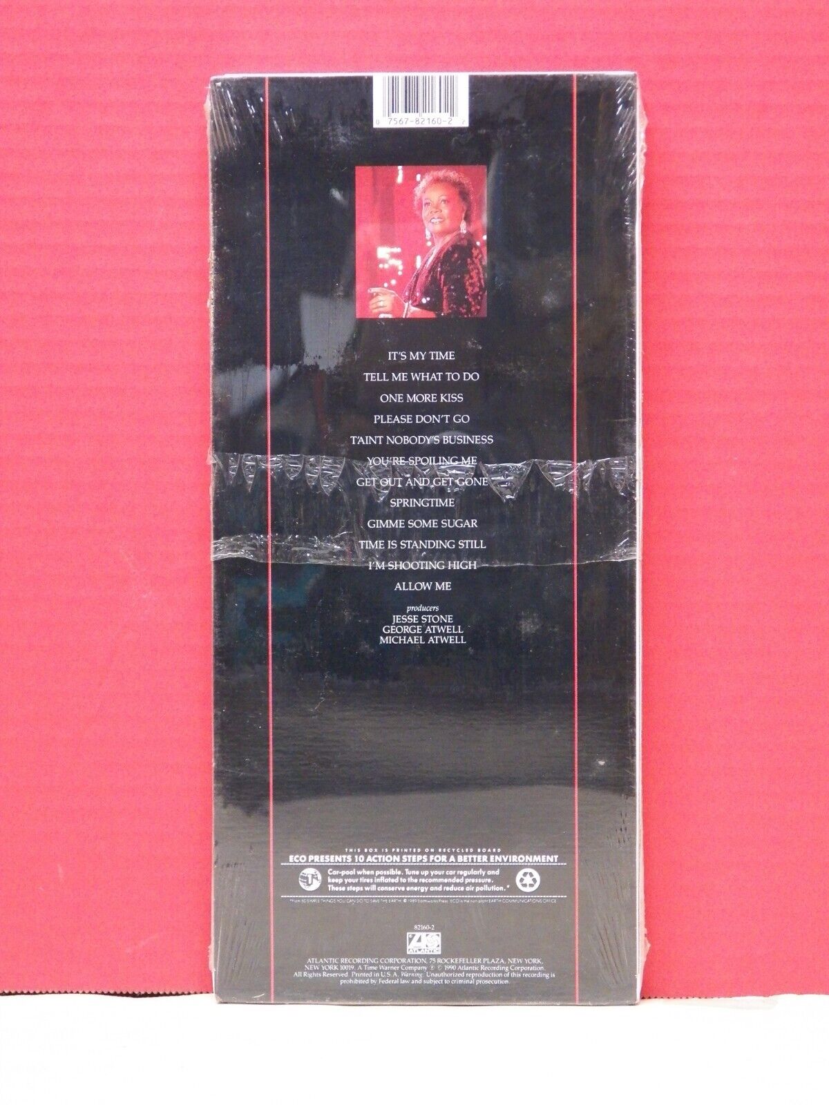 Sealed CD Longbox Evelyn McGee Stone It's My Time 1990 Atlantic 7 82160-2 Sealed CD Longbox Evelyn McGee Stone It's My Time 1990 Atlantic 7 82160-2