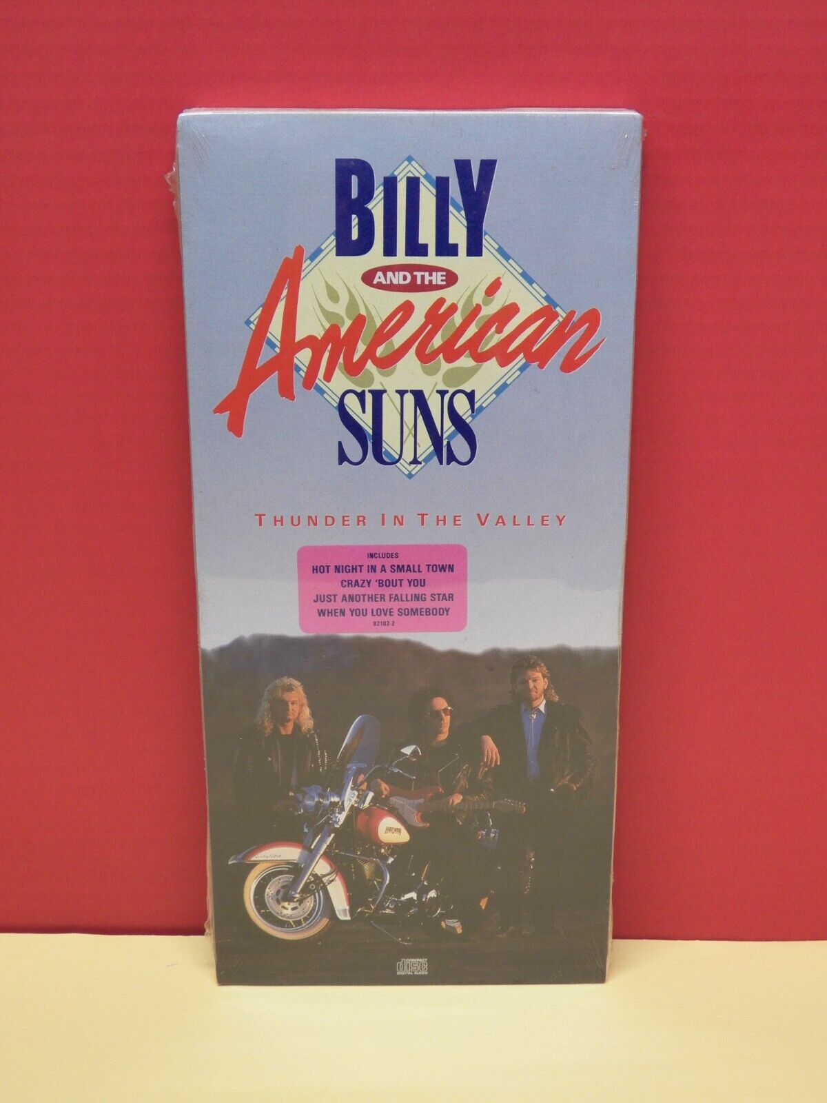 Sealed CD Longbox Billy & The American Suns Thunder In The Valley 1990 Atlantic Sealed CD Longbox Billy & The American Suns Thunder In The Valley 1990 Atlantic