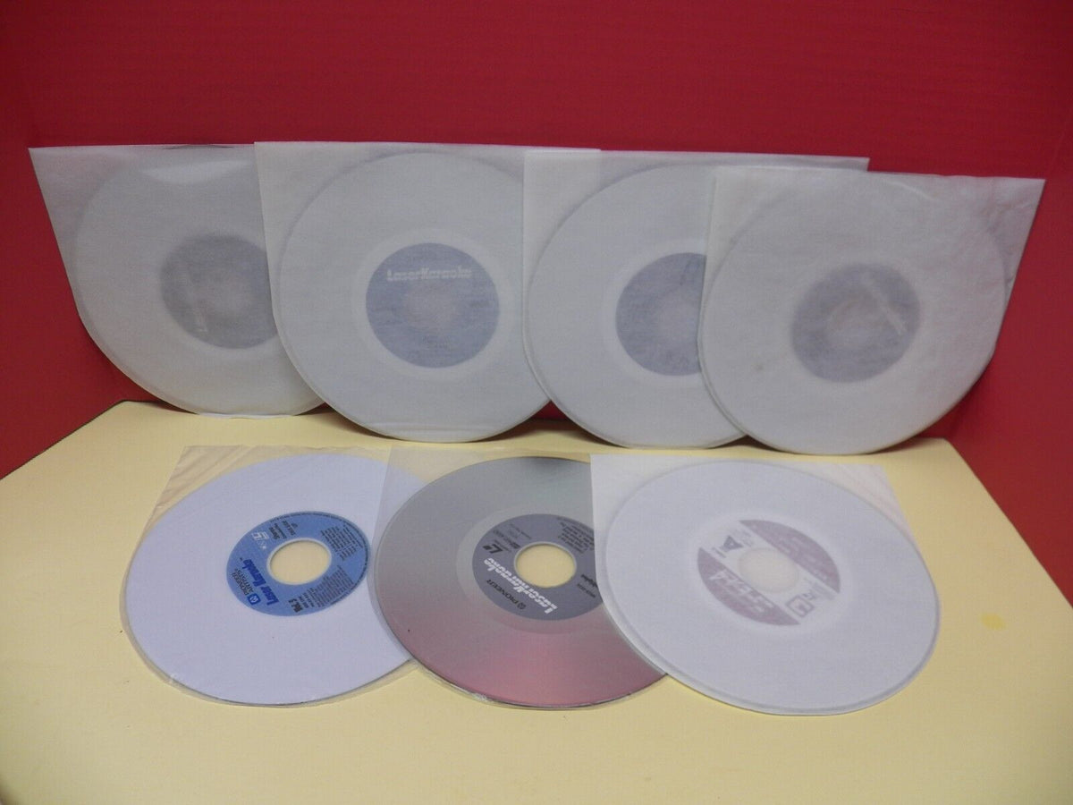 Lot of 7 Karaoke Laser Discs 60s, 70s & 80s Hits/Standards/Christmas, etc. Lot of 7 Karaoke Laser Discs 60s, 70s & 80s Hits/Standards/Christmas, etc.