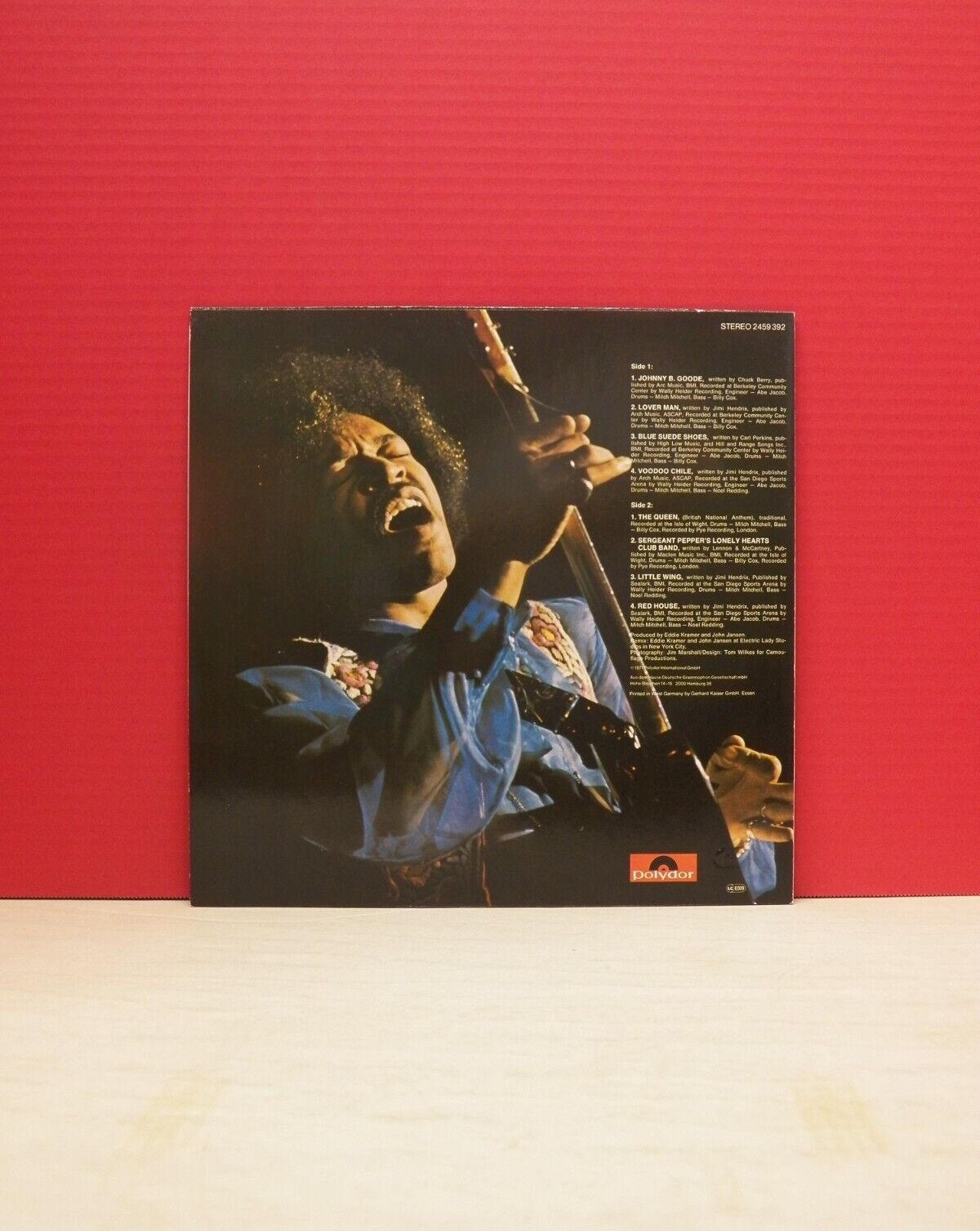 12" LP NM Jimi Hendrix Hendrix In The West 1980 Polydor Germany Import Reissue 12" LP NM Jimi Hendrix Hendrix In The West 1980 Polydor Germany Import Reissue
