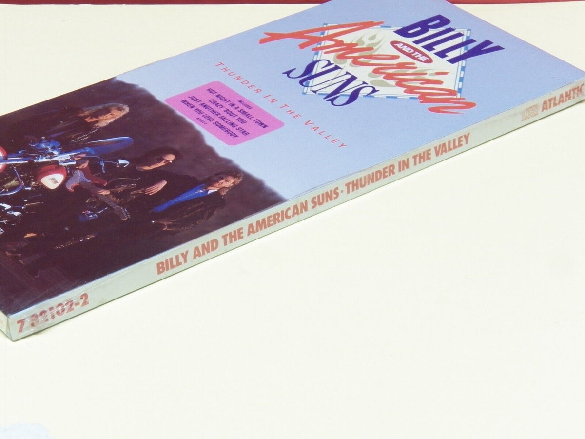 Sealed CD Longbox Billy & The American Suns Thunder In The Valley 1990 Atlantic Sealed CD Longbox Billy & The American Suns Thunder In The Valley 1990 Atlantic