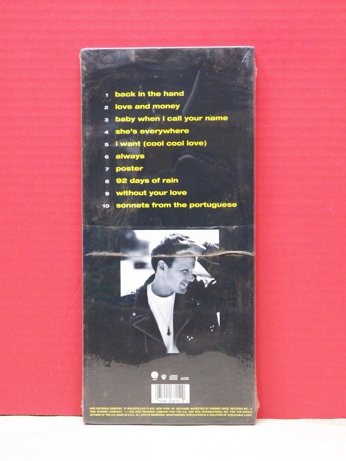 Sealed CD Longbox Corey Hart Attitude & Virtue 1992 Sire/Warner Bros. 9 26815-2 Sealed CD Longbox Corey Hart Attitude & Virtue 1992 Sire/Warner Bros. 9 26815-2
