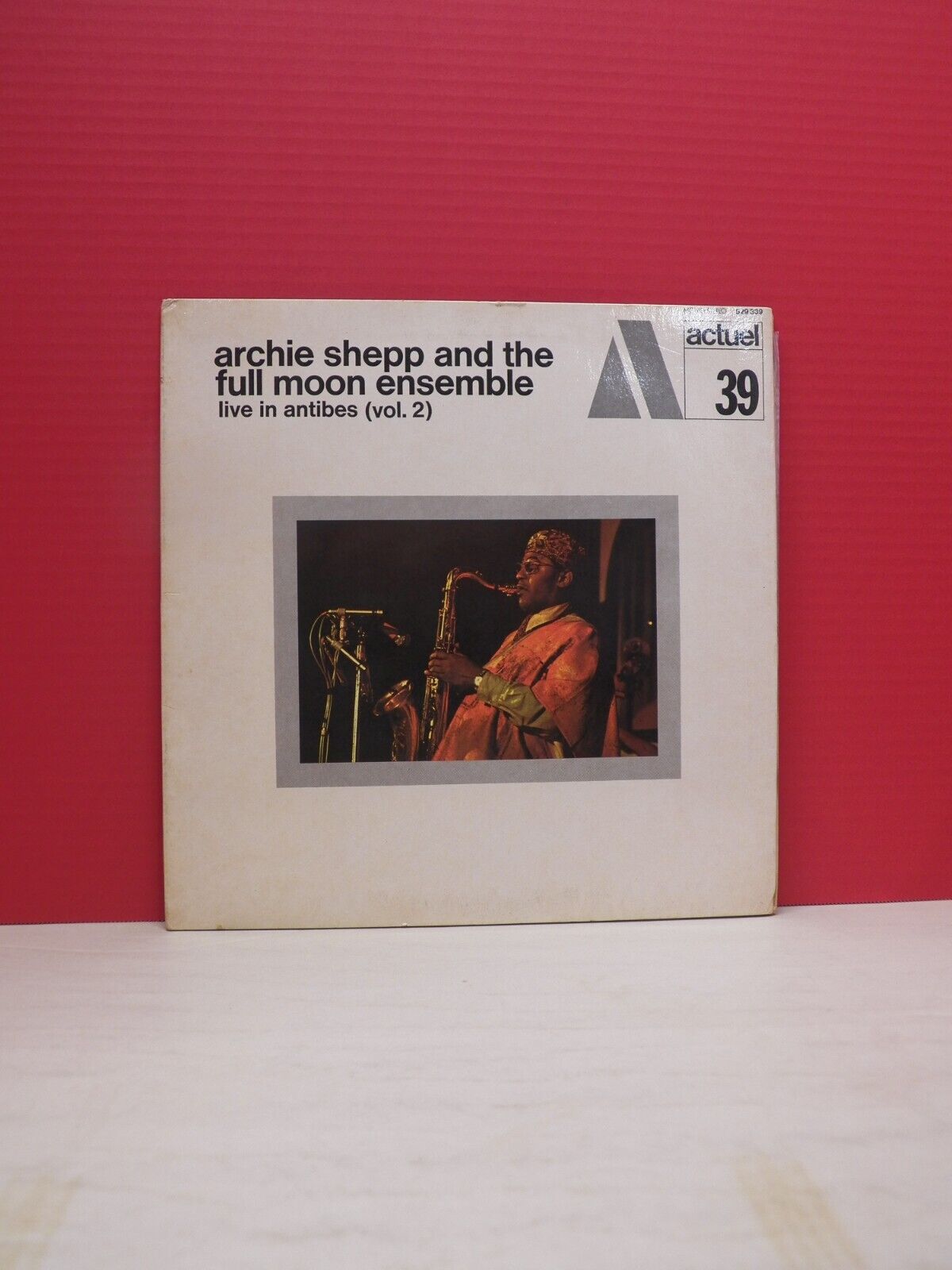 12" LP EX Archie Shepp & The Full Moon Ensemble Live In Antibes (Vol 2) Import 12" LP EX Archie Shepp & The Full Moon Ensemble Live In Antibes (Vol 2) Import