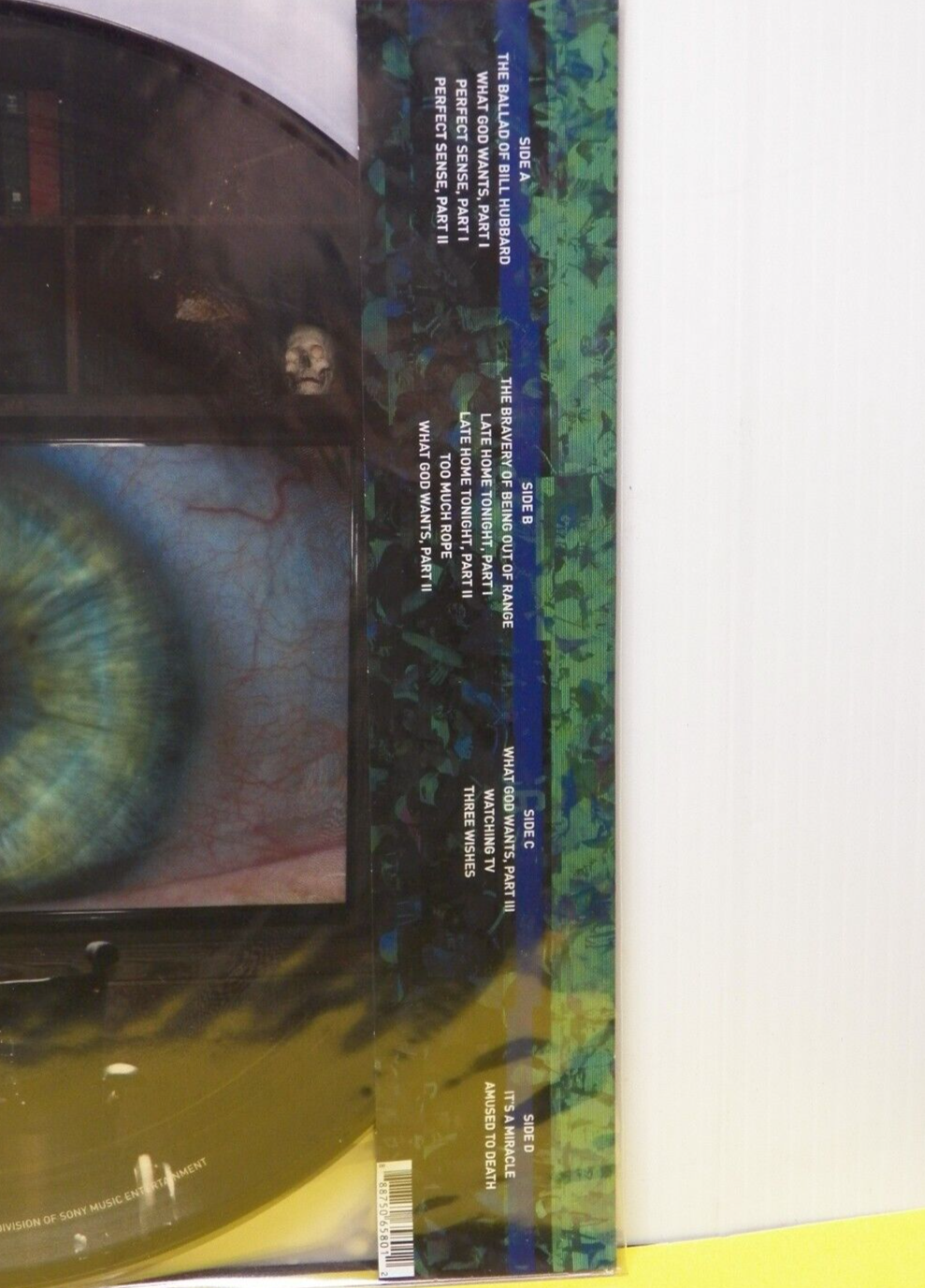 12" 2xPicture Disc Roger Waters Amused To Death 2015 Ltd Ed Remastered Numbered 12" 2xPicture Disc Roger Waters Amused To Death 2015 Ltd Ed Remastered Numbered