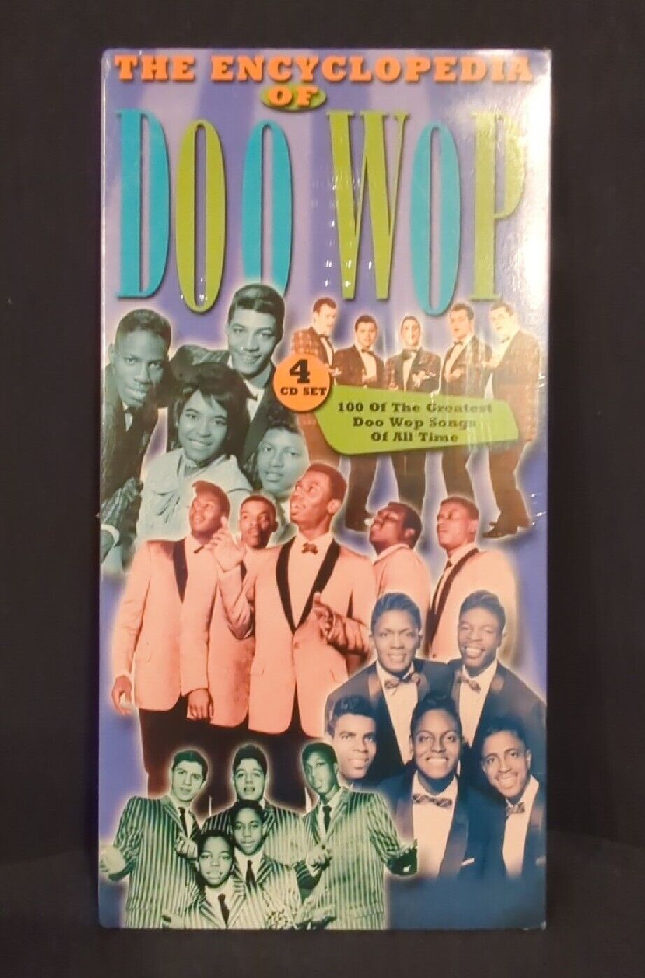 The Encyclopedia of Doo Wop 4 CDs Box Set Top 100 Greatest Hits from Various Art The Encyclopedia of Doo Wop 4 CDs Box Set Top 100 Greatest Hits from Various Art