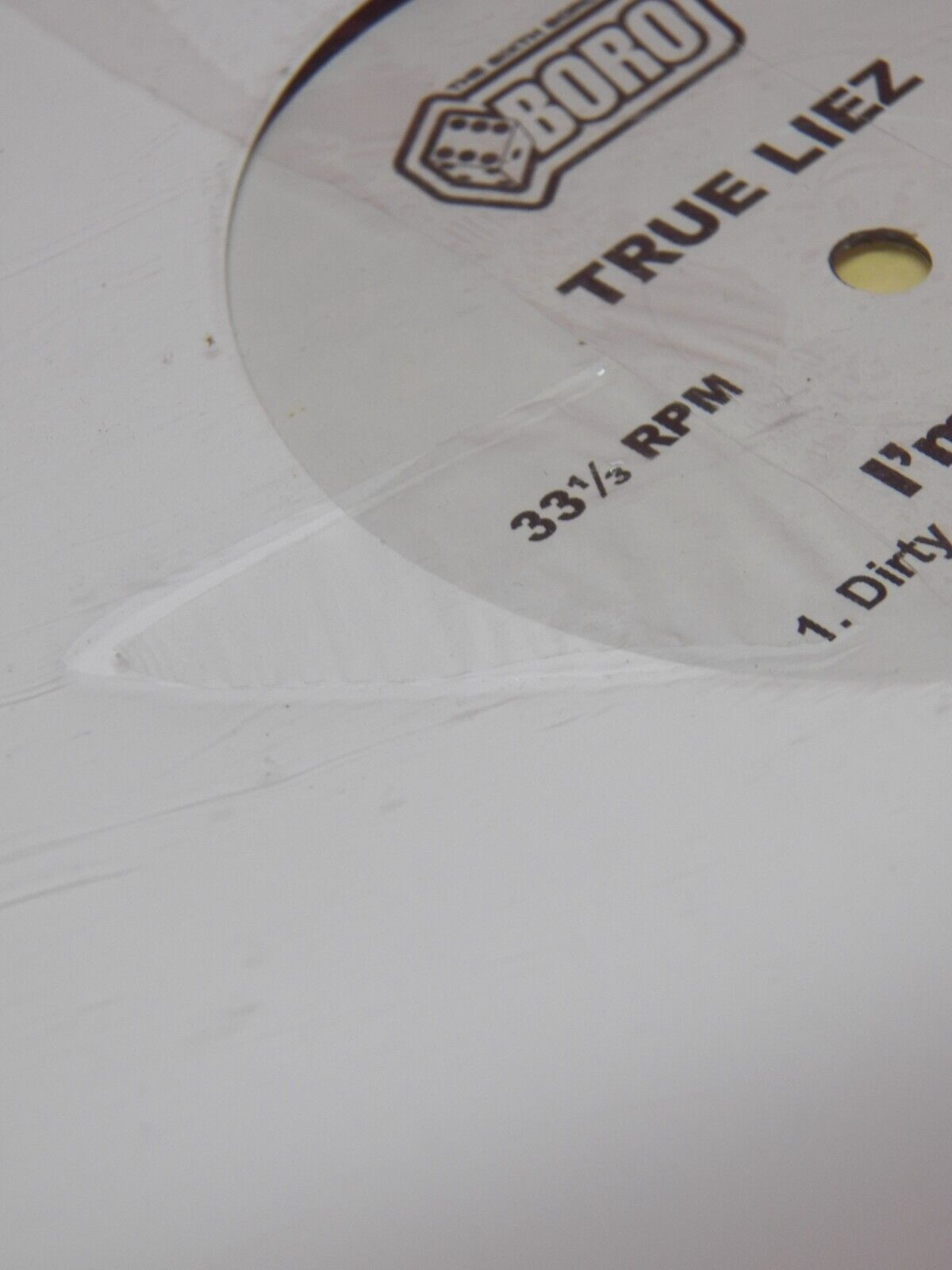 Sealed 12" Single True Liez/Lady Najm/Smoke Lucifer Stressin' Me 6B-002 Sealed 12" Single True Liez/Lady Najm/Smoke Lucifer Stressin' Me 6B-002