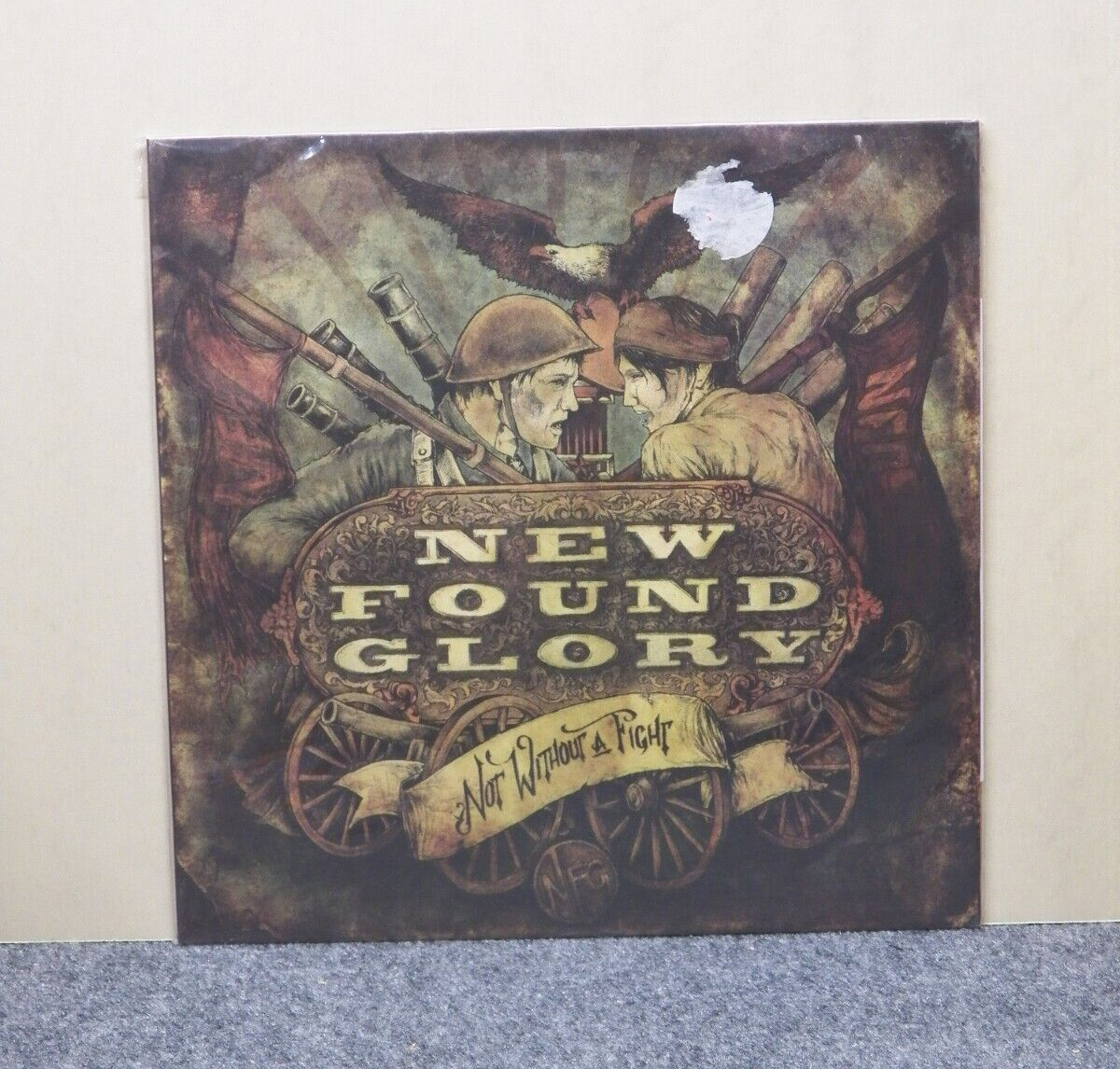 Sealed 12" LP New Found Glory Not Without A Fight 2009 Bridge Nine Green Vinyl Sealed 12" LP New Found Glory Not Without A Fight 2009 Bridge Nine Green Vinyl