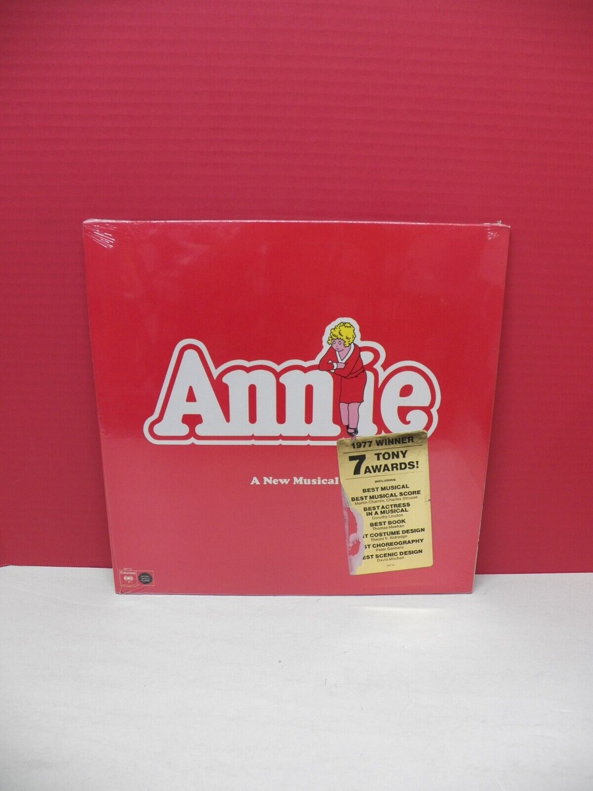 12" LP Original Cast Recording Annie (A New Musical) 1977 Columbia Masterworks 12" LP Original Cast Recording Annie (A New Musical) 1977 Columbia Masterworks