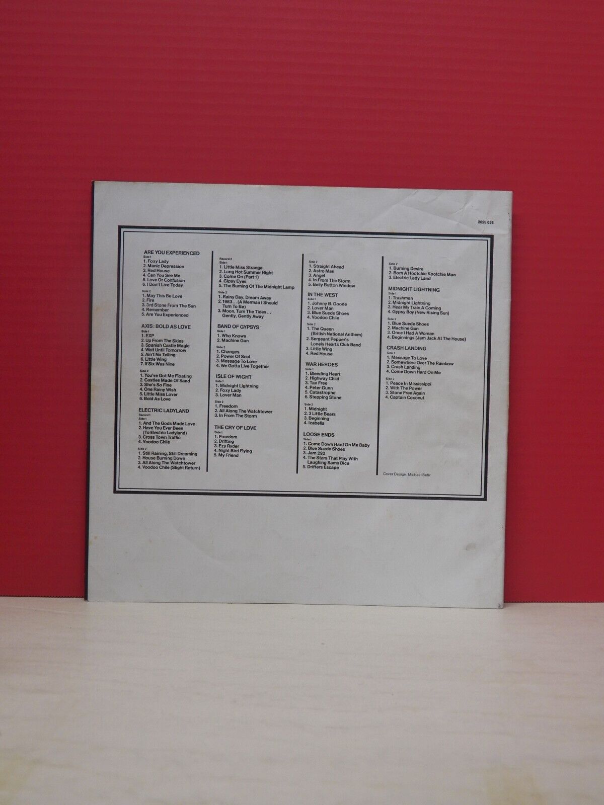 12" Single VG++/EX Jimi Hendrix Gloria / Hey Joe 1980 Polydor Germany Import 12" Single VG++/EX Jimi Hendrix Gloria / Hey Joe 1980 Polydor Germany Import