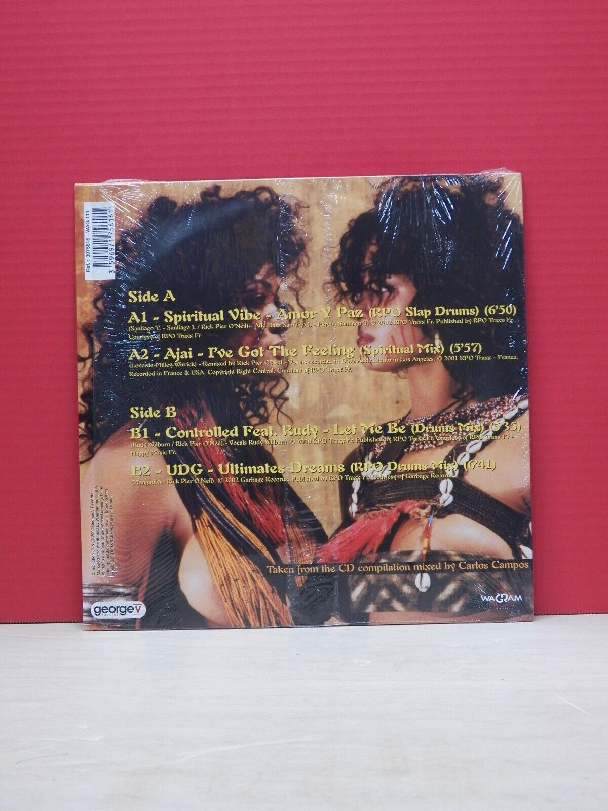12" EP EX Zukabar Presents Tribal Works-RPO Part Drums 2002 Wagram France Import 12" EP EX Zukabar Presents Tribal Works-RPO Part Drums 2002 Wagram France Import