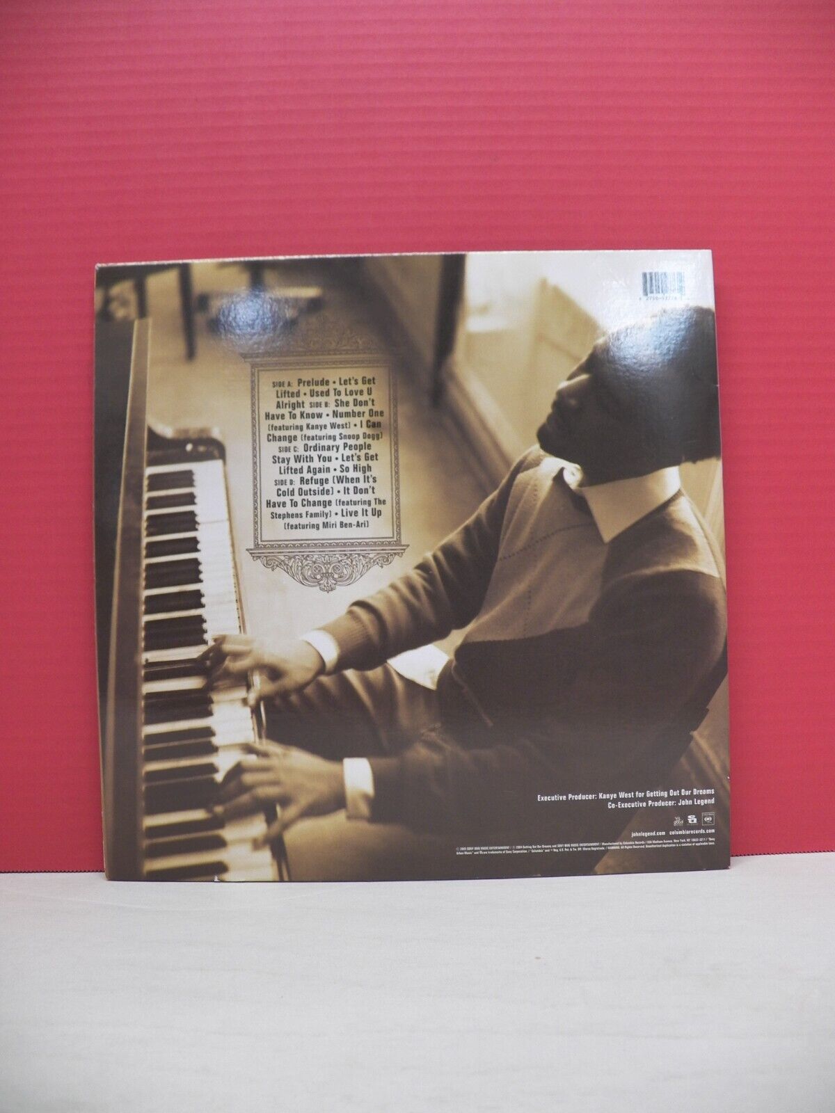 12" 2xLP NM- John Legend Get Lifted 2005 Columbia C2 92776 12" 2xLP NM- John Legend Get Lifted 2005 Columbia C2 92776