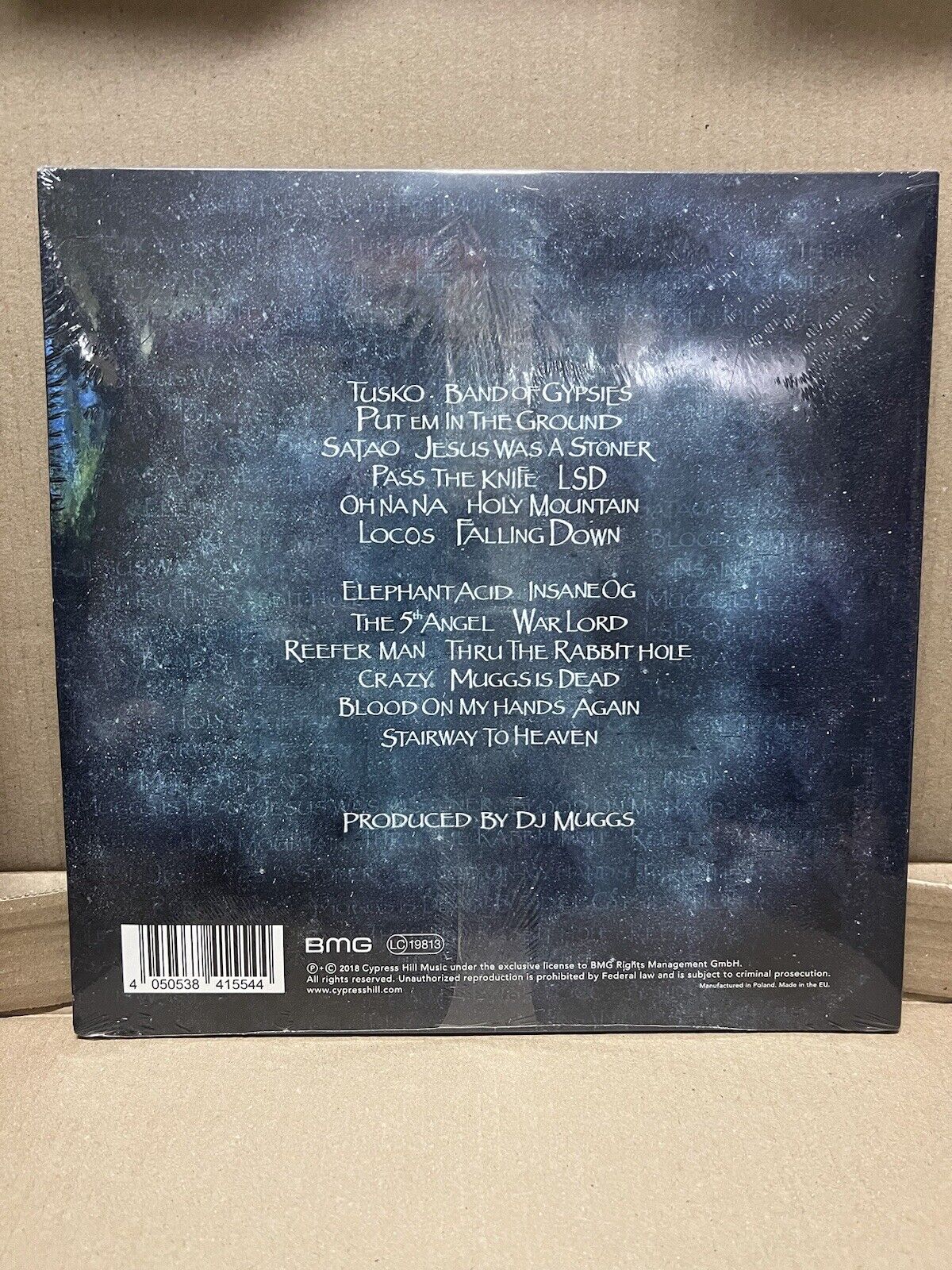 Sealed Vinyl Record LP Cypress Hill Elephants on Acid 2018 2LP + CD Poland Impor Sealed Vinyl Record LP Cypress Hill Elephants on Acid 2018 2LP + CD Poland Impor
