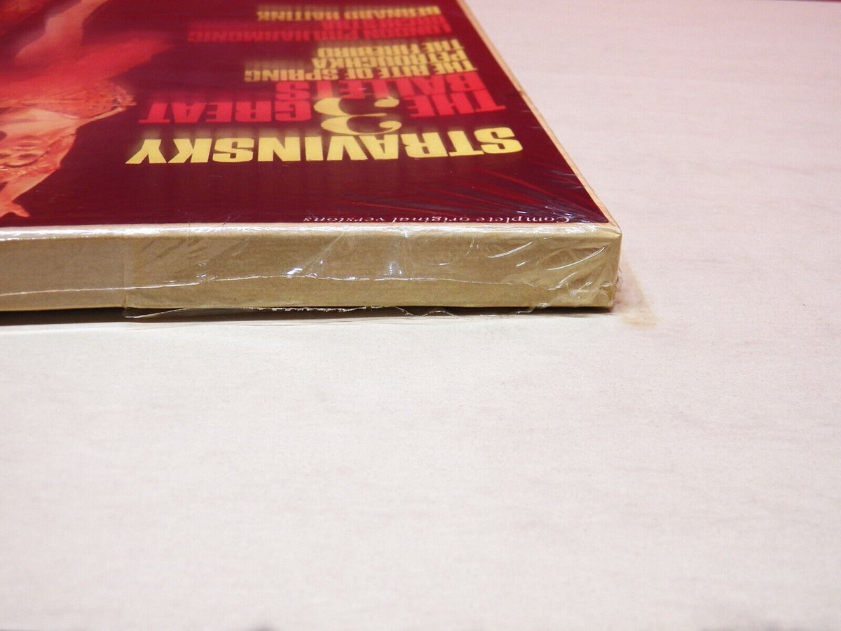 12" 3xLP Box Set Stravinsky The 3 Great Ballets 1974 Philips Import 6998 011 12" 3xLP Box Set Stravinsky The 3 Great Ballets 1974 Philips Import 6998 011