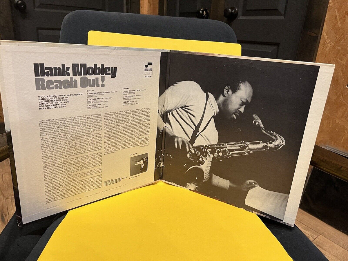 VG++ Vinyl Record LP Hank Mobley Reach Out BST 84288 Blue Note 1968 VG++ Vinyl Record LP Hank Mobley Reach Out BST 84288 Blue Note 1968
