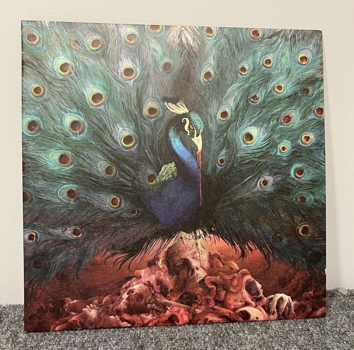 Mint Opeth Gold Color Vinyl Record Sorceress 2016 Autographed by the Band 500x Mint Opeth Gold Color Vinyl Record Sorceress 2016 Autographed by the Band 500x