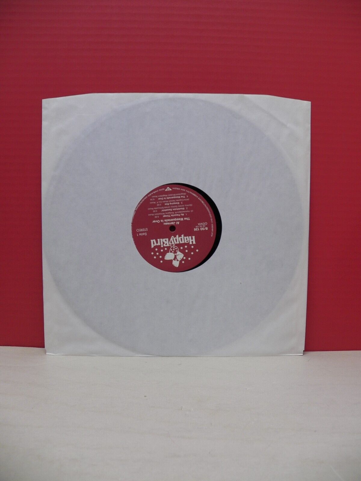 12" LP EX Al Jarreau The Masquerade Is Over 1983 Happy Bird Germany Import 12" LP EX Al Jarreau The Masquerade Is Over 1983 Happy Bird Germany Import