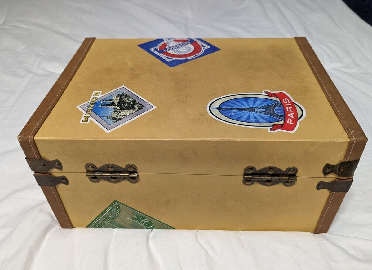 Grateful Dead Europe '72 Complete Recordings CD Box Set Steamer Trunk Suitcase Grateful Dead Europe '72 Complete Recordings CD Box Set Steamer Trunk Suitcase