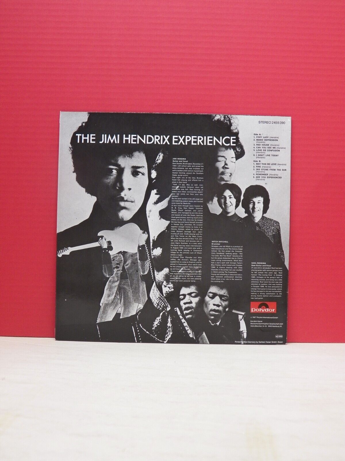 12" LP NM Jimi Hendrix Are You Experienced 1980 Polydor Reissue Germany Import 12" LP NM Jimi Hendrix Are You Experienced 1980 Polydor Reissue Germany Import