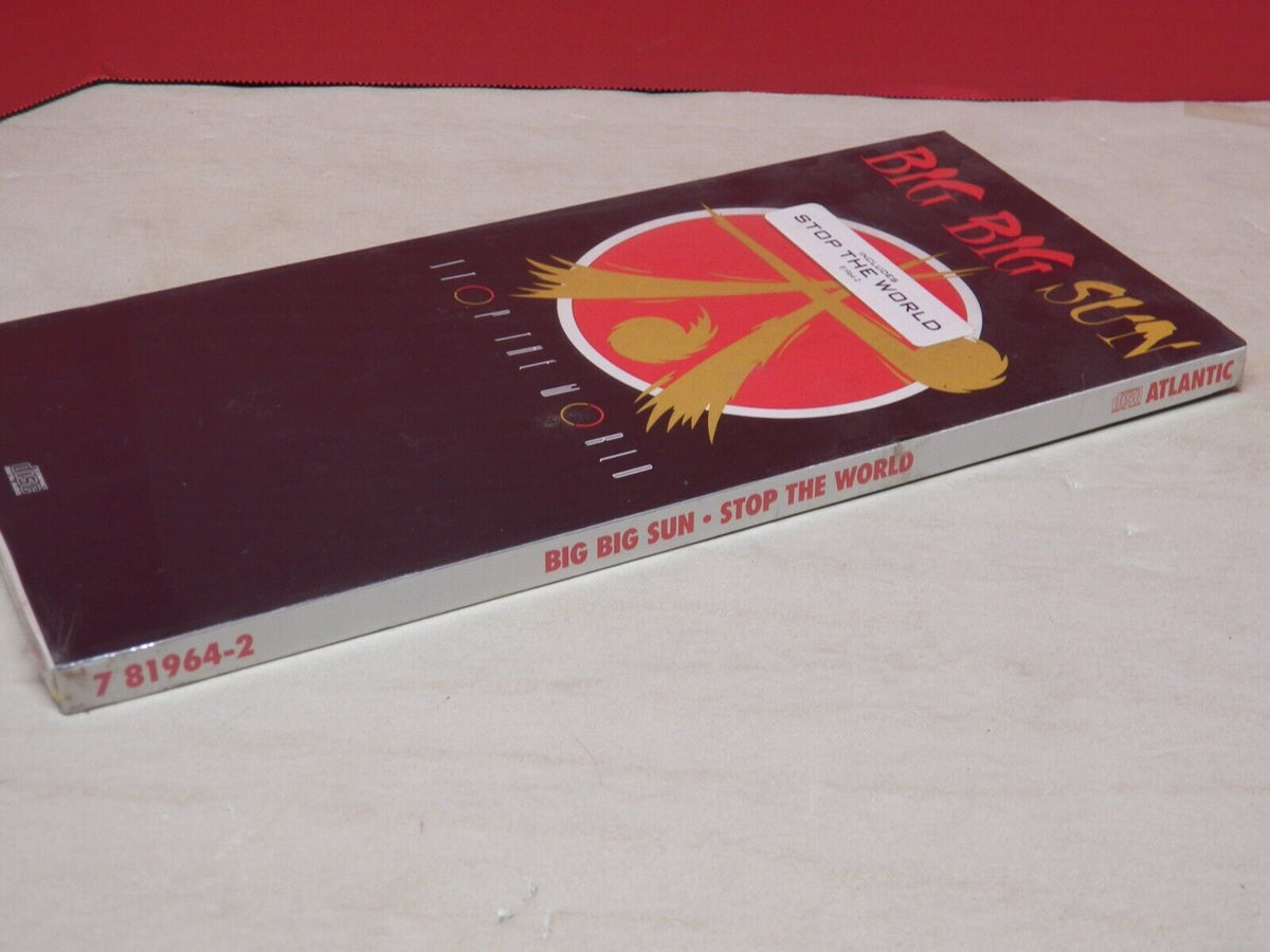 Sealed CD Longbox Big Big Sun Stop The World 1989 Atlantic 7 81964-2 Sealed CD Longbox Big Big Sun Stop The World 1989 Atlantic 7 81964-2