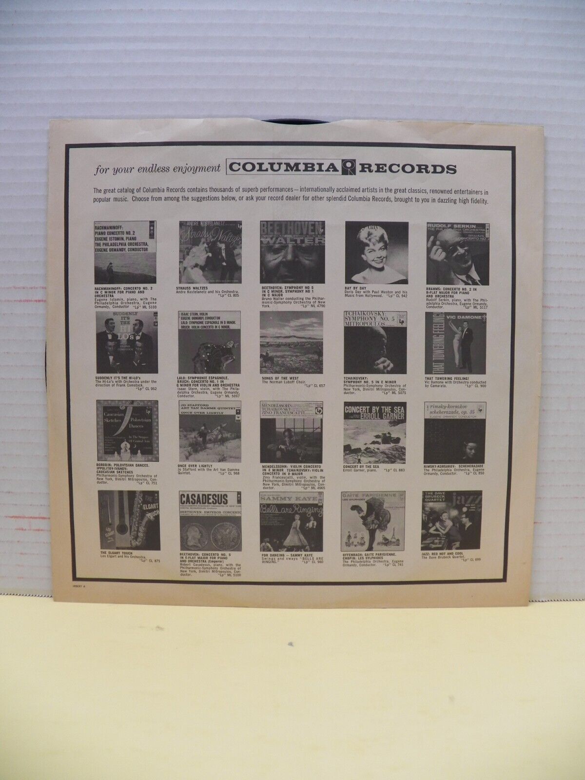 12" LP VG++/EX Duke Ellington Ellington Uptown 1956 Columbia Reissue Mono CL 830 12" LP VG++/EX Duke Ellington Ellington Uptown 1956 Columbia Reissue Mono CL 830