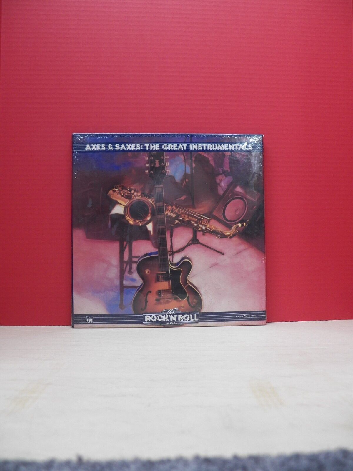 Sealed 12" 2xLP Box Set Axes & Saxes: The Great Instrumentals 1990 Time Life Sealed 12" 2xLP Box Set Axes & Saxes: The Great Instrumentals 1990 Time Life
