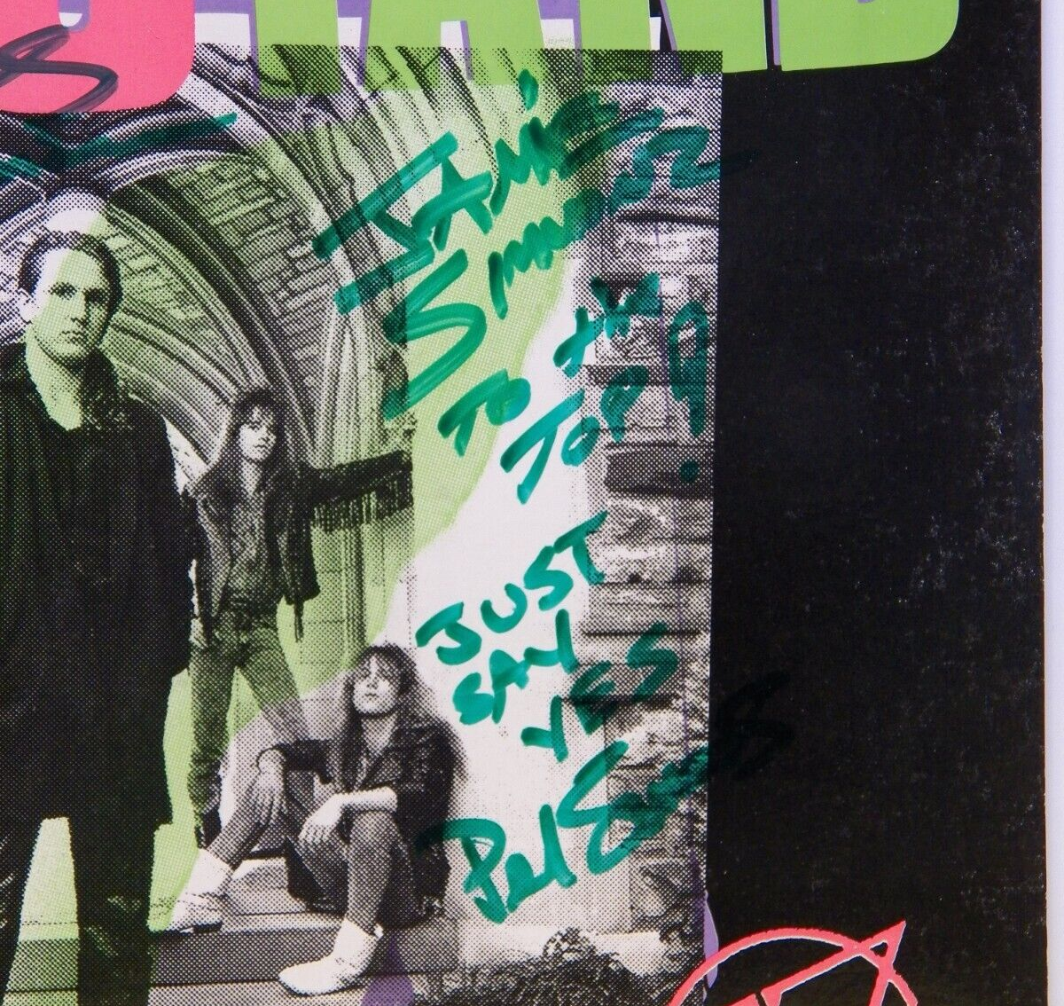 12" EP NM- The Stand The First Record 1988 Pak'er Records Autographed CR-33881 12" EP NM- The Stand The First Record 1988 Pak'er Records Autographed CR-33881